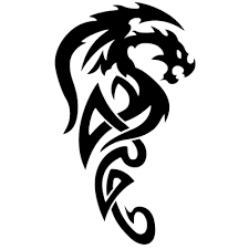 Tribal Tattoo Tiger Wave Dragon Tattoo Stencil Celtic Dragon Tattoos Dragon Tattoo Vector