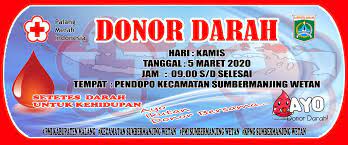 Scopri ricette, idee per la casa, consigli di stile e altre idee da provare. Pmi Sumbermnajing Wetan Agendakan Donor Darah Warta Cakrawala