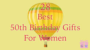 18 good 50th birthday gift ideas for her. 28 Best 50th Birthday Gift Ideas For Women Giftingwho