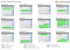 Die verfügbaren dateiformate sind pdf (adobe reader pdf) und jpg (bild). Kalender 2021 2022 Sachsen Anhalt