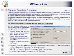 Given below is the list of powerpoint alternatives: Ims Net Info Inhaltsubersicht Ims Net Tips Tricks Einfuhrung Faq S Ppt Herunterladen