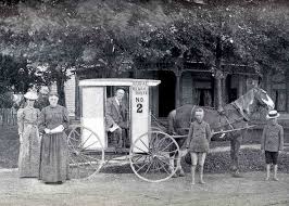 Rural Delivery Wagon 1899 Rural Carrier Going Postal Postal