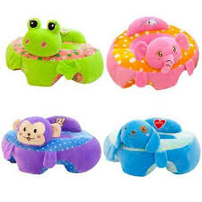 BABY SOFA SUPPORT Seat Cover Soft Plush Chair Learn To Sit Up ...