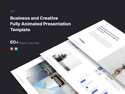 All in one camera drag and drop liquid gradients lower thirds modern premiere pro presets slideshow social media titles. Kode Business Presentation Template In Presentation Templates On Yellow Images Creative Store