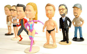 Miniu 3d Printed Hand Painted Bobbleheads Now Available On Kickstarter Here S Mine Http 3dprint Com 13343 Miniu Bobbleheads 3d Printed Oyun Oyuncak