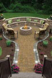 For added definition we designed a double soldiers course to surround the inset circle. 30 Collection Of Backyard Landscaping Layout Design Ideas Backyard Patio Designs Backyard Fire Backyard