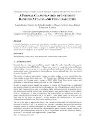 Banking services are provided by dbank.dbank is a bank licensed in antigua & barbuda regulated by the financial services regulatory commission (fsrc). Pdf A Formal Classification Of Internet Banking Attacks And Vulnerabilities