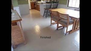Floor paint for vinyl tiles. Painted Vinyl Floor Youtube