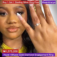 Sterling Silver CZ Engagement Rings for Sale