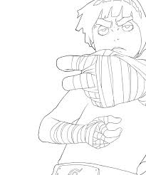 Rokku rī) is a fictional character in the anime and manga series naruto created by masashi kishimoto. Drunk Rock Lee Coloring Page Anime Coloring Pages
