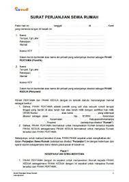Download mou gadai kontrak rumah doc. Contoh Surat Perjanjian Sewa Rumah Kontrakan Pdf Doc Lamudi