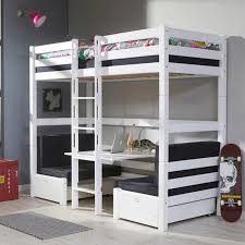 Kinderbett Hochbett Weiss Stockbett Etagenbett Mit Rutsche Etagenbett Bett Ideen
