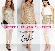 This is a good choice if you are wearing your coral dress to a work function. Get Golden What Color Shoes To Wear With A Gold Dress Or Skirt