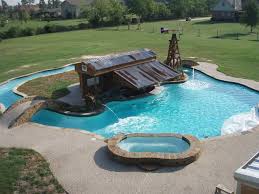 Aquatime Pools Cypress Texas 300 000 Bar Lazy River Hot Tub Swimming Pool Designs Pool Designs Swimming Pools