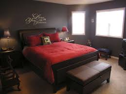 Love You Forever Design Red Bedroom Decor Black Bedroom Decor Red Bedroom Walls