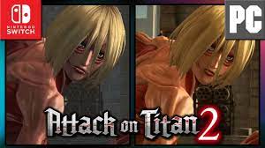 Until it's done, i'm leaving this version of the game public. Attack On Titan 2 Switch Vs Pc Graphics Comparison Youtube