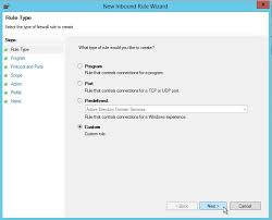 Image result for windows firewall inbound rule