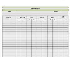 The spreadsheet only spans a. 10 Free Daily Sales Report Templates Word Excel Templates