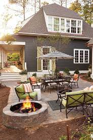 Tour The 2016 Southern Living Idea House In Mt Laurel Alabama How To Decorate Backyard Stone Patio Designs Backyard Patio