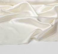 Double Faced Italian Acetate Wool Satin - Ivory