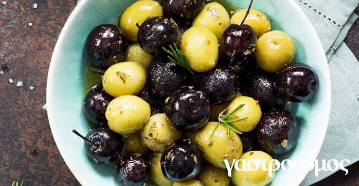 Olives with Lemon