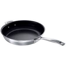 Le Creuset 3 Ply Stainless Steel Non Stick Frying Pan 30cm Le Creuset Creuset Pyrex Vintage