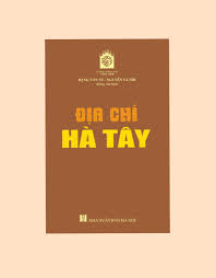 Địa chí Hà Tây – Sách Hà Nội