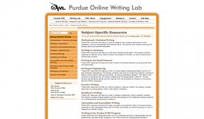 Purdue owl offers a wide variety of information, including citation examples for every style guide. Scout Archives The Purdue Owl Subject Specific Resources
