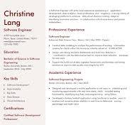 Best Entry-Level Software Engineer Resume Examples and ...