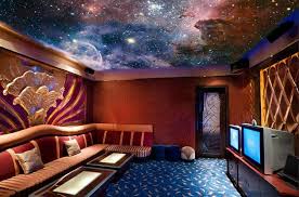 Easily Create A Cosmic Star Ceiling Step By Step Guide Will Teach Anyone How To Complete A Star Mural On Their Childs Star Ceiling Bedroom Ceiling Room Paint