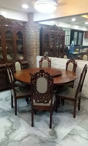Was really simple and took less than 2 hours. Round Dining Table With Lazy Susan And 6 Chairs Furniture Home Living Furniture Chairs On Carousell
