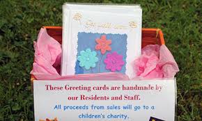 Create a marketable greeting card. Making Cards To Sell And Make Money For Charity Maria S Place