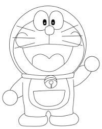 10 gambar doraemon hitam putih untuk diwarnai terbaik Lukisan Doraemon Hitam Putih Cikimm Com