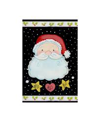 Trademark Global Valarie Wade 'Ho Ho Santa Claus' Canvas Art