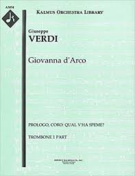 Giovanna D Arco Prologo Coro Qual V Ha Speme Trombone Database Error Library
