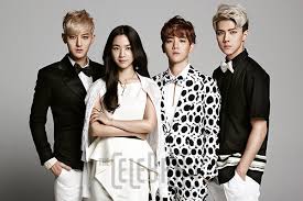 Actually, both baekhyun and sehun are also really close with the rest of the exo members, but let's talk about their relationship with each . Hq Scans Tao Tang Wei Baekhyun Sehun The Celebrity March Issue Vol 005 Exotic Planet