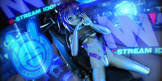 So there now is a 3D anime camgirl who streams on chaturbate. The future is  weird and I love it. : rFuturemoe