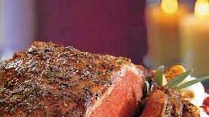 Roast New York Strip Loin With Garlic Herb Crust Recipe Recipe Epicurious