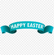 Free psd file happy easter, layered psd for creating greeting cards and collages. Download Happy Easter Banner Blue Png Images Background Toppng