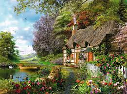 Country Cottage Image 2 Click To Zoom Landschaftsfotos Landschaftsbilder Ferienhaus