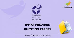 Ipmat Previous Question Papers Pdf Iim Indore Ipm Old Papers