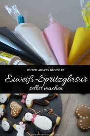 Hausgemachtes Royal Icing Eiweiss Spritzglasur Icing Rezept Kekse Backen Eiweissspritzglasur