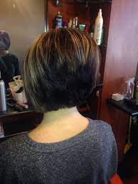 Stacked Bob This Is What I Dont Want It To Look Like From The Back Bobs For Thin Hair Bob Hairstyles Short Hair Back