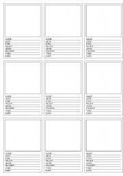 Making your own top trumps is both easy and fun. English Worksheets Top Trumps Parts Of The Body