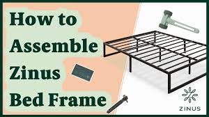Zinus bed frame instructions pdf. Zinus Abel 14in Metal Platform Bed Frame Assembly Instructions Youtube