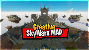 Fortnite sky wars new creative gamemode. The Best Skywars Map In Fortnite Map Showcase And Code Youtube