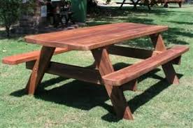 Outdoor Seating Picnic Table Commercial Picnic Tables Wooden Outdoor Furniture