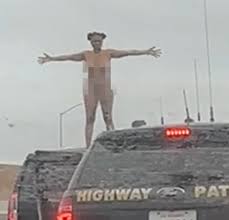 Woman Strips Naked And Stands Atop Vehicle On 405 Freeway During Police  Chase | STR8UPGAYPORN
