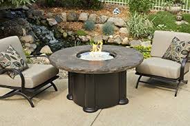 Outdoor Greatroom 48 In Colonial Fire Pit Table In Marbleized Noche Propane Fire Pit Table Fire Pit Table Outdoor Fire Pit