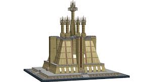 The Jedi Temple Lego Architecture Lego Star Wars Minecraft Projects